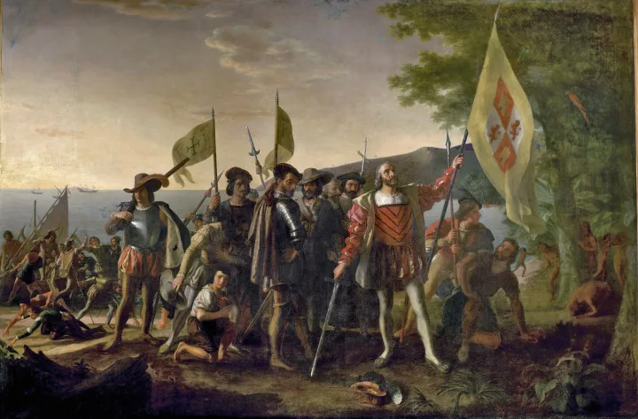 12 de octubre de 1492: llegada de la expedición colombina al Caribe