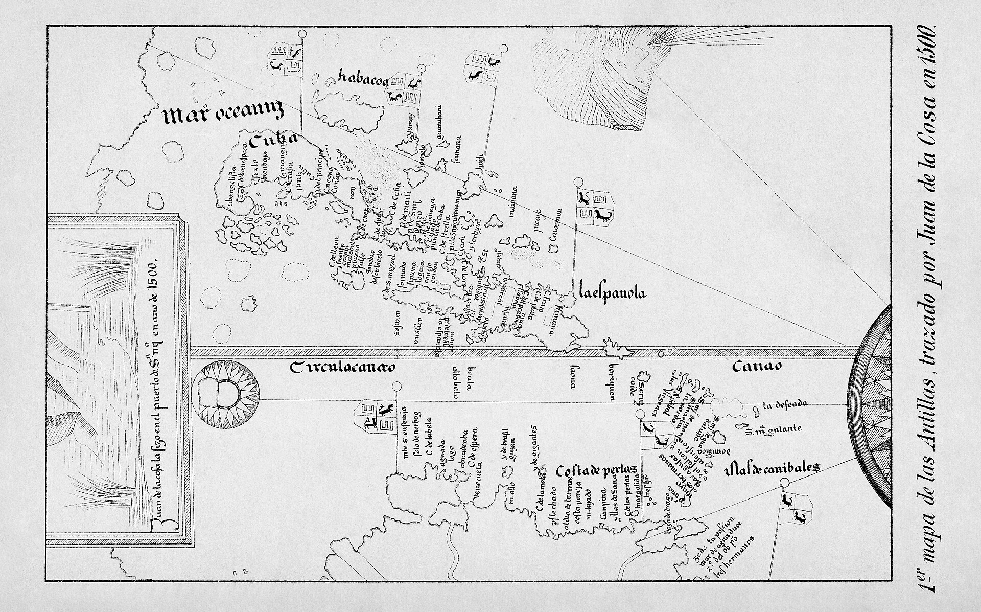 Mapa de Juan de la Cosa