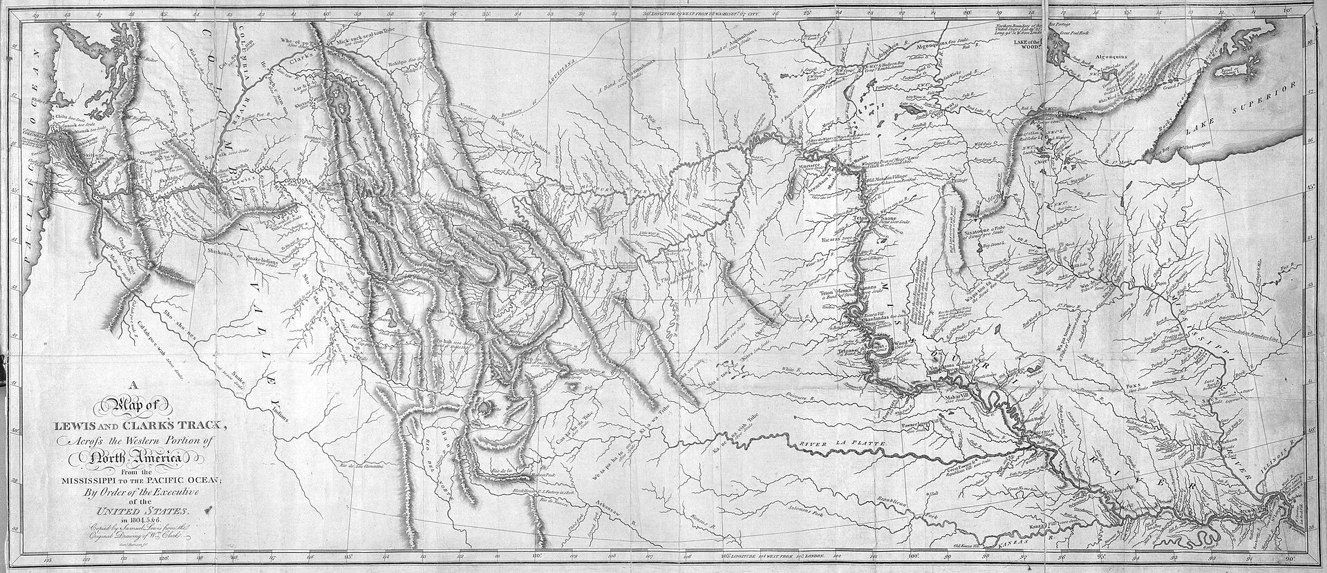 Lewis y Clark hacia el Pacífico
