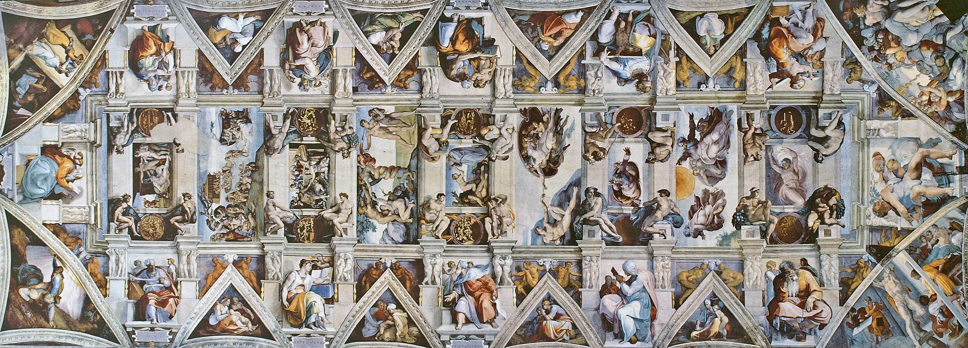La bóveda de la Capilla Sixtina