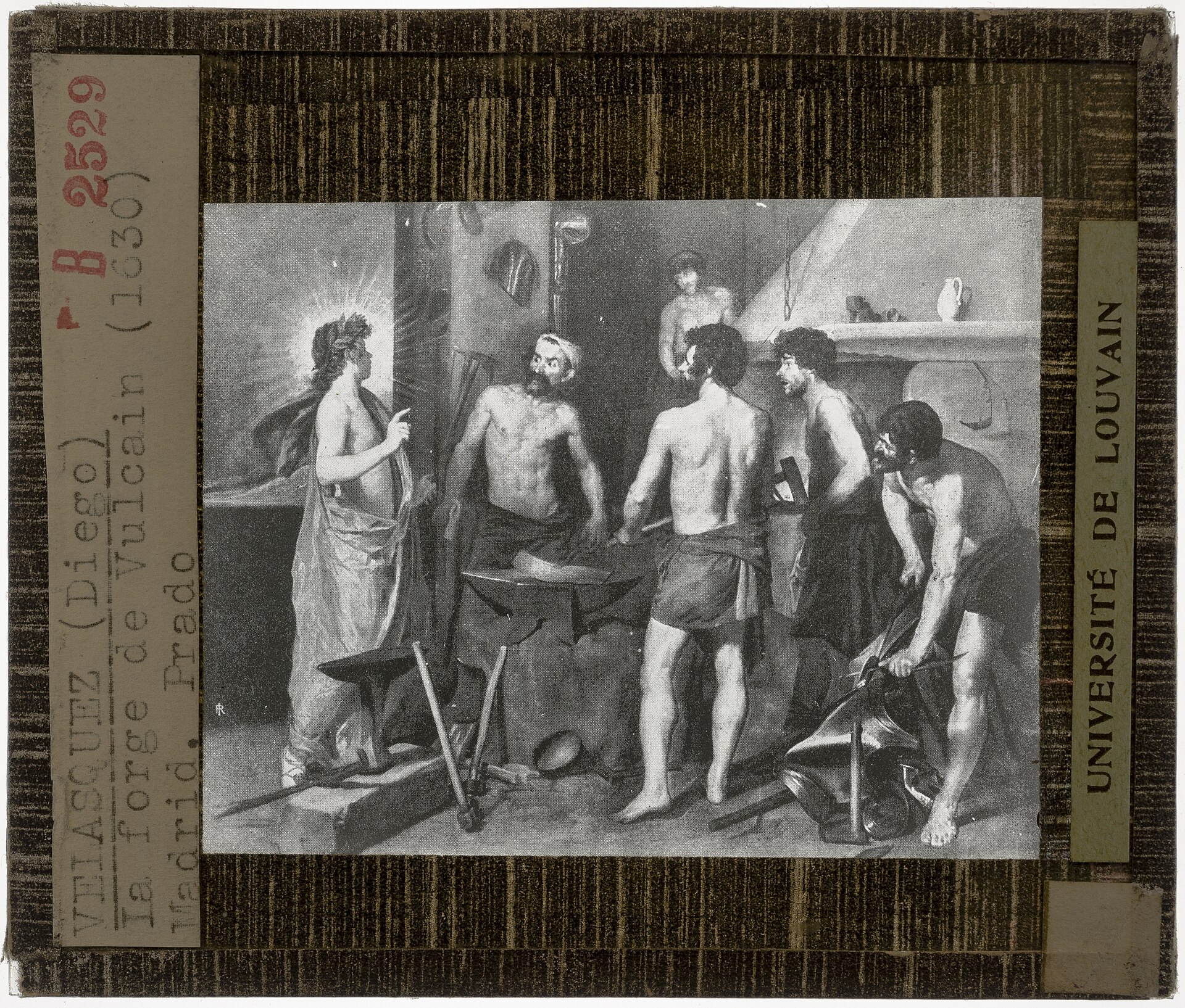 La fragua de Vulcano de Velázquez