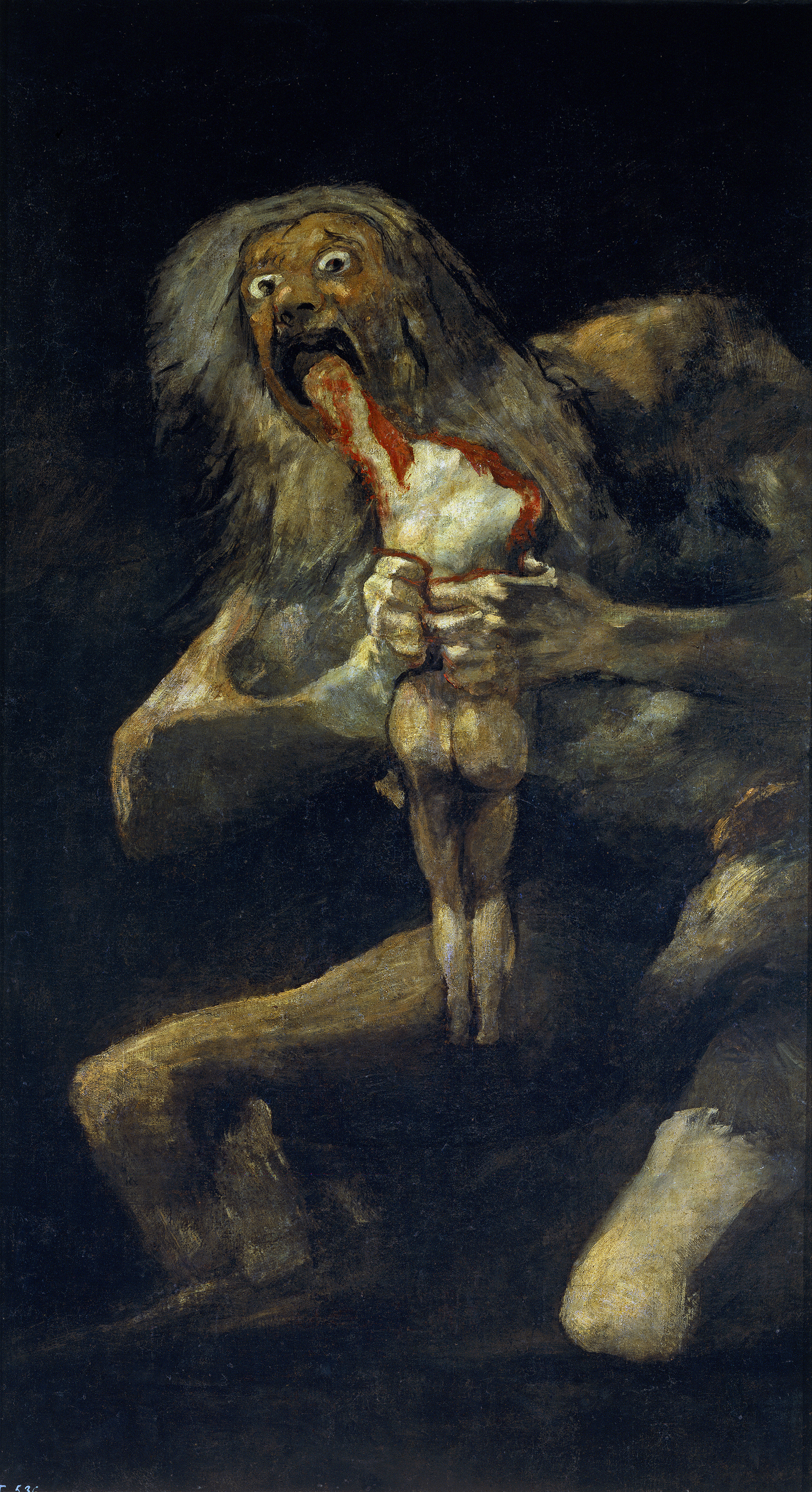 Saturno devorando a su hijo de Goya