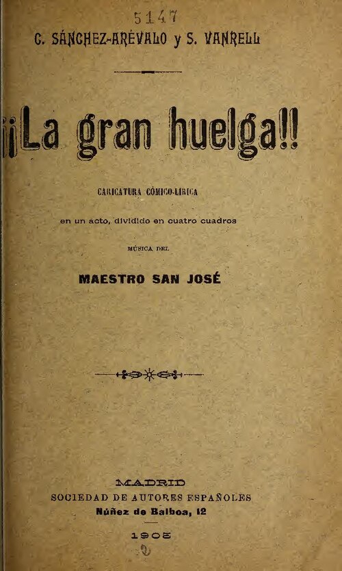 Diario de Sesiones de las Cortes: documentación parlamentaria de 1905