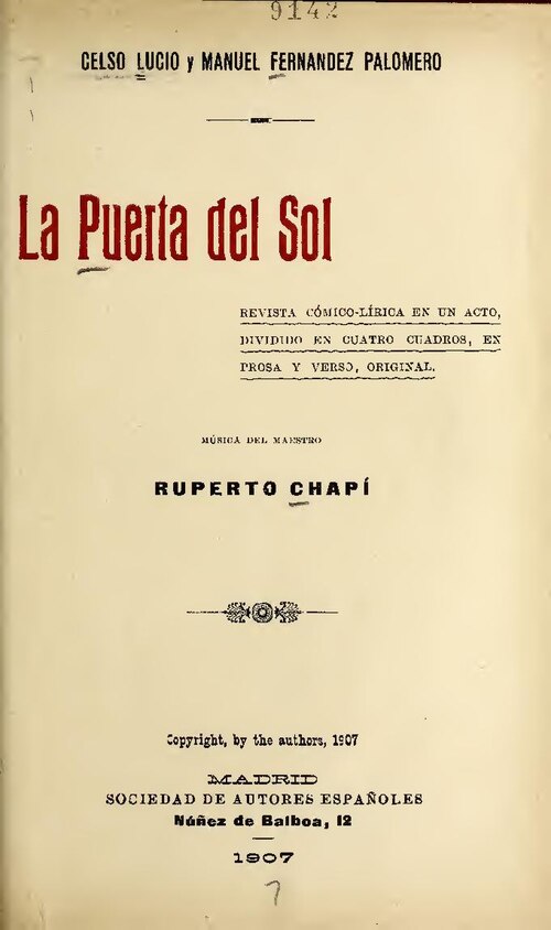 Diario de Sesiones de las Cortes: documentación parlamentaria de 1907
