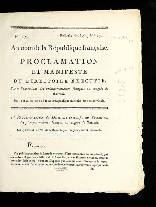 Bulletin des lois de la République française, 1799