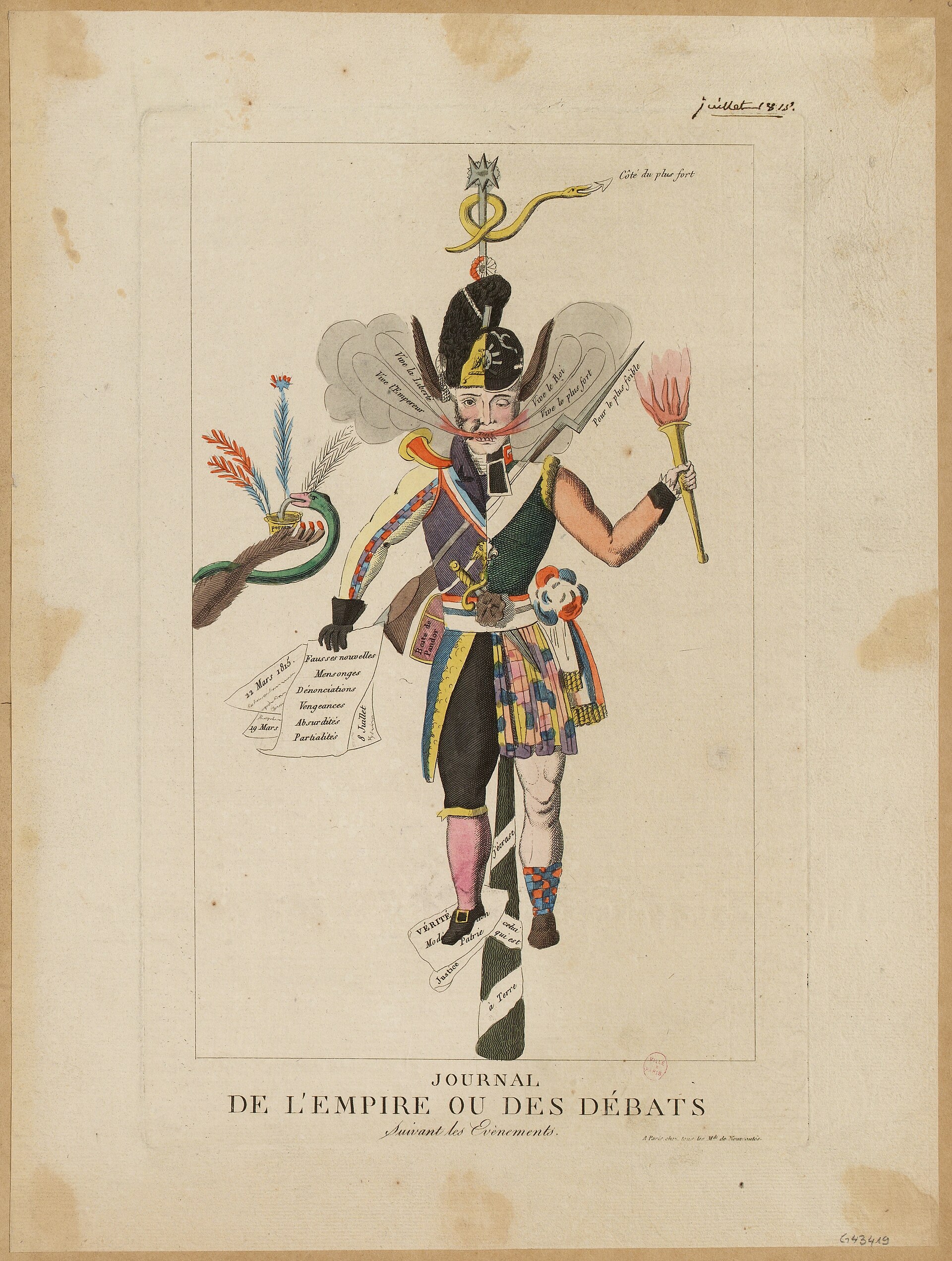 Journal des débats: colección anual, 1816