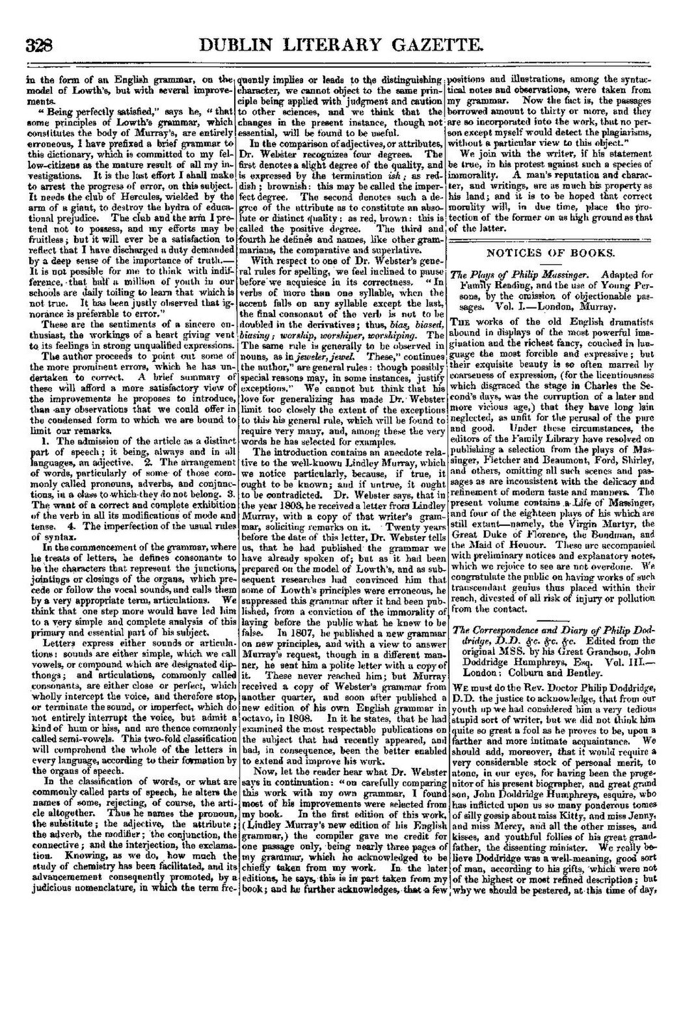 The Edinburgh Gazette: colección documental del año 1830