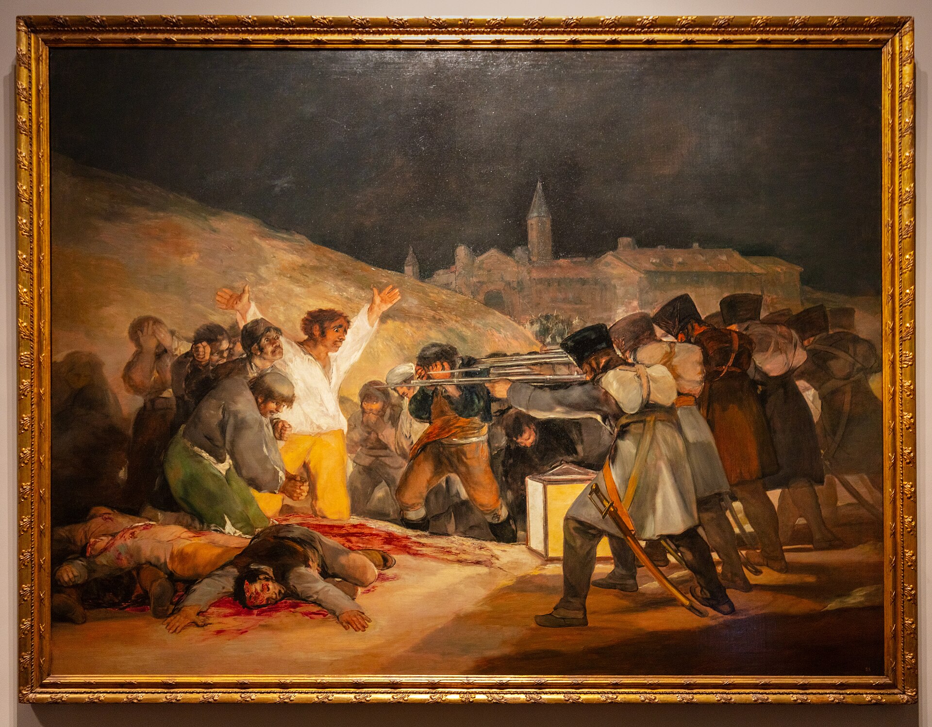 El 3 de mayo en Madrid, de Goya