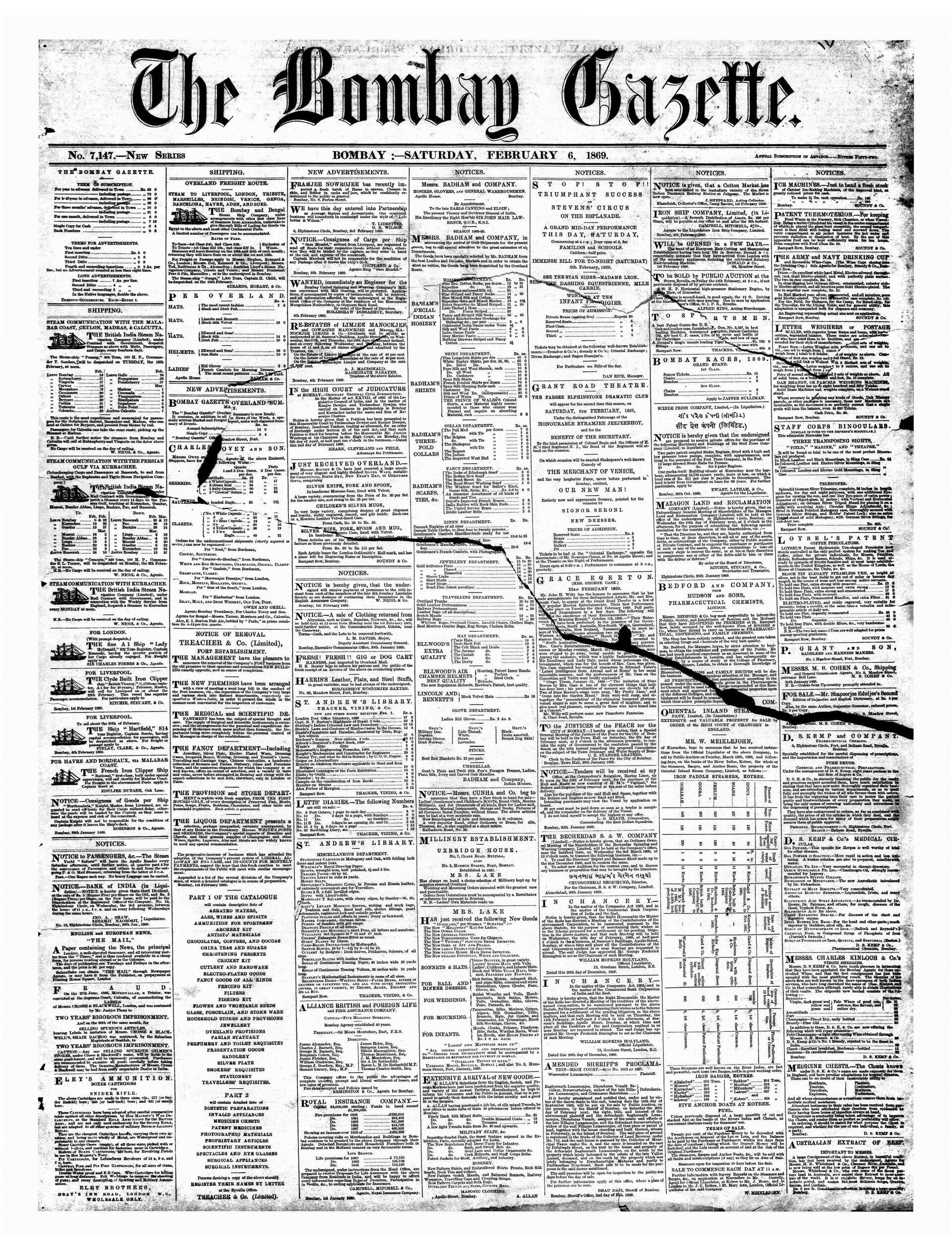 Queensland Government Gazette: colección documental del año 1860