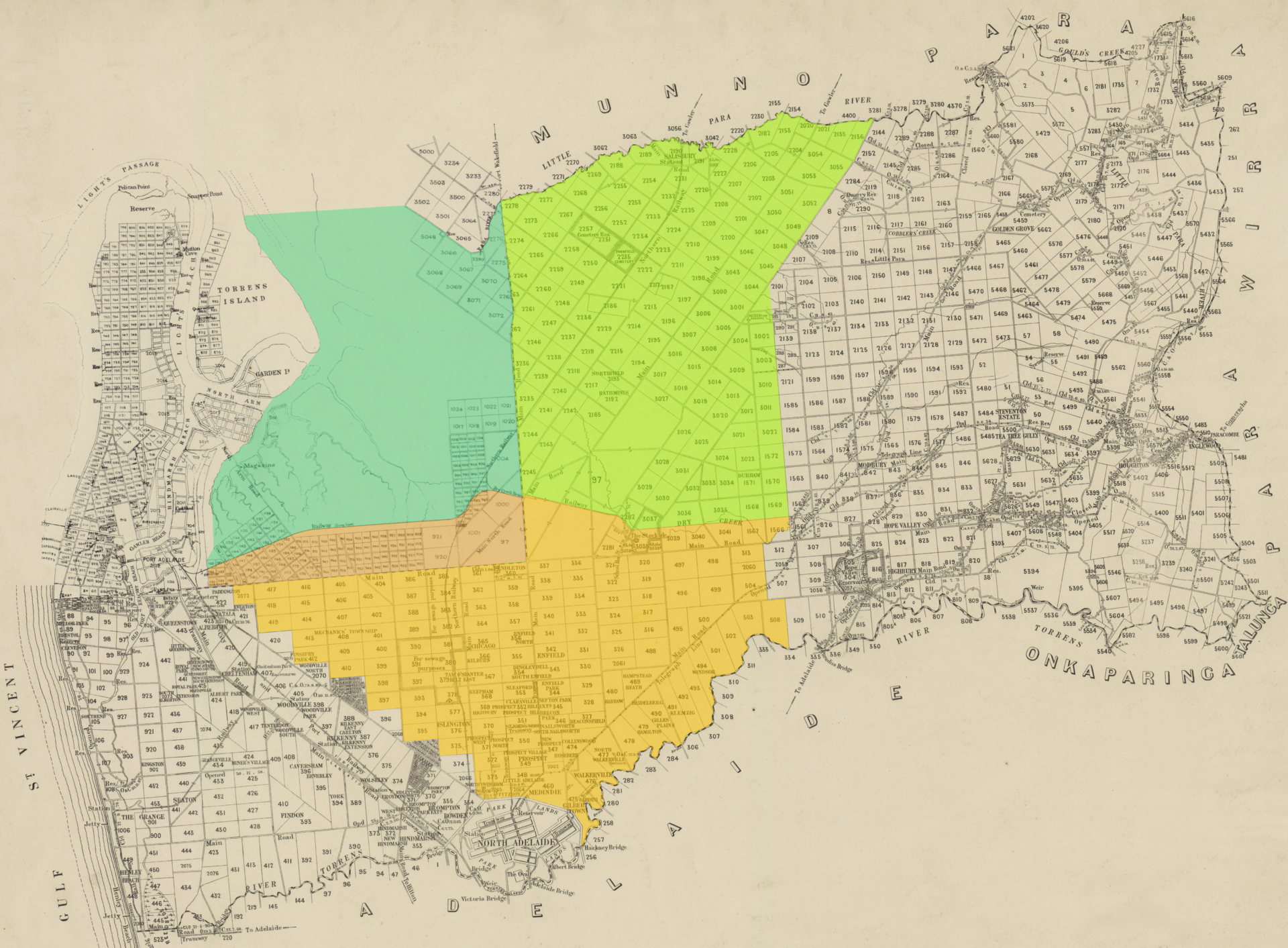South Australian Government Gazette: colección documental del año 1896