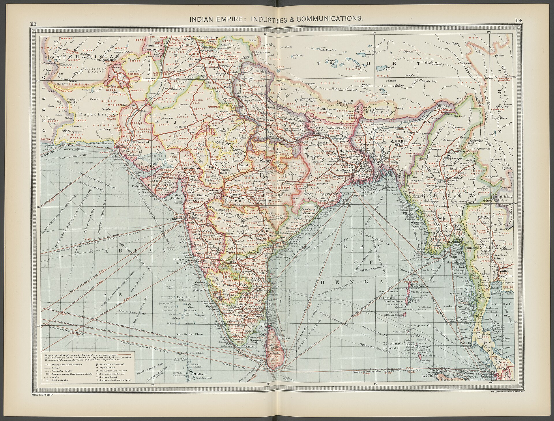 The Gazette of India: colección documental del año 1908