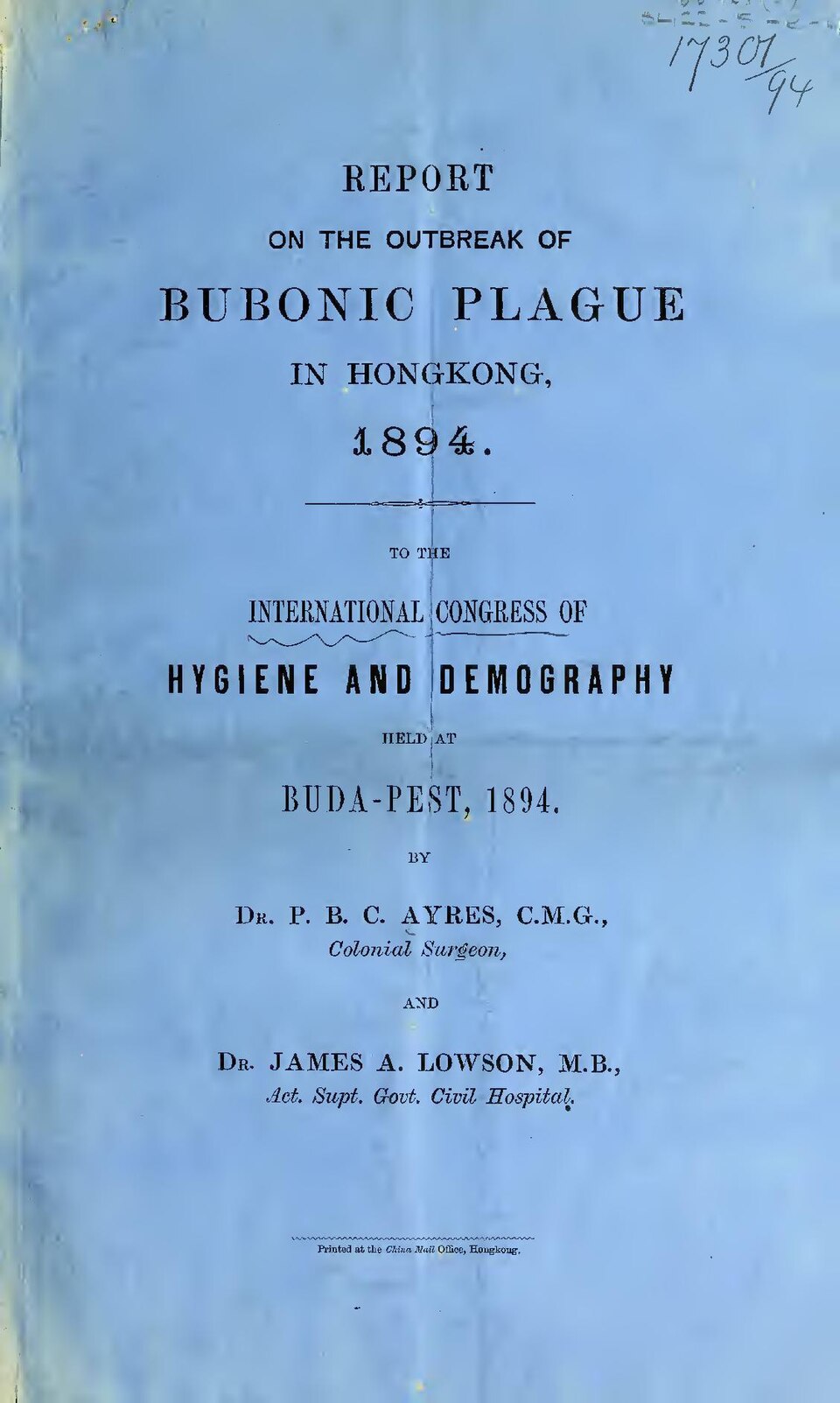 Hong Kong Government Gazette: colección documental del año 1877