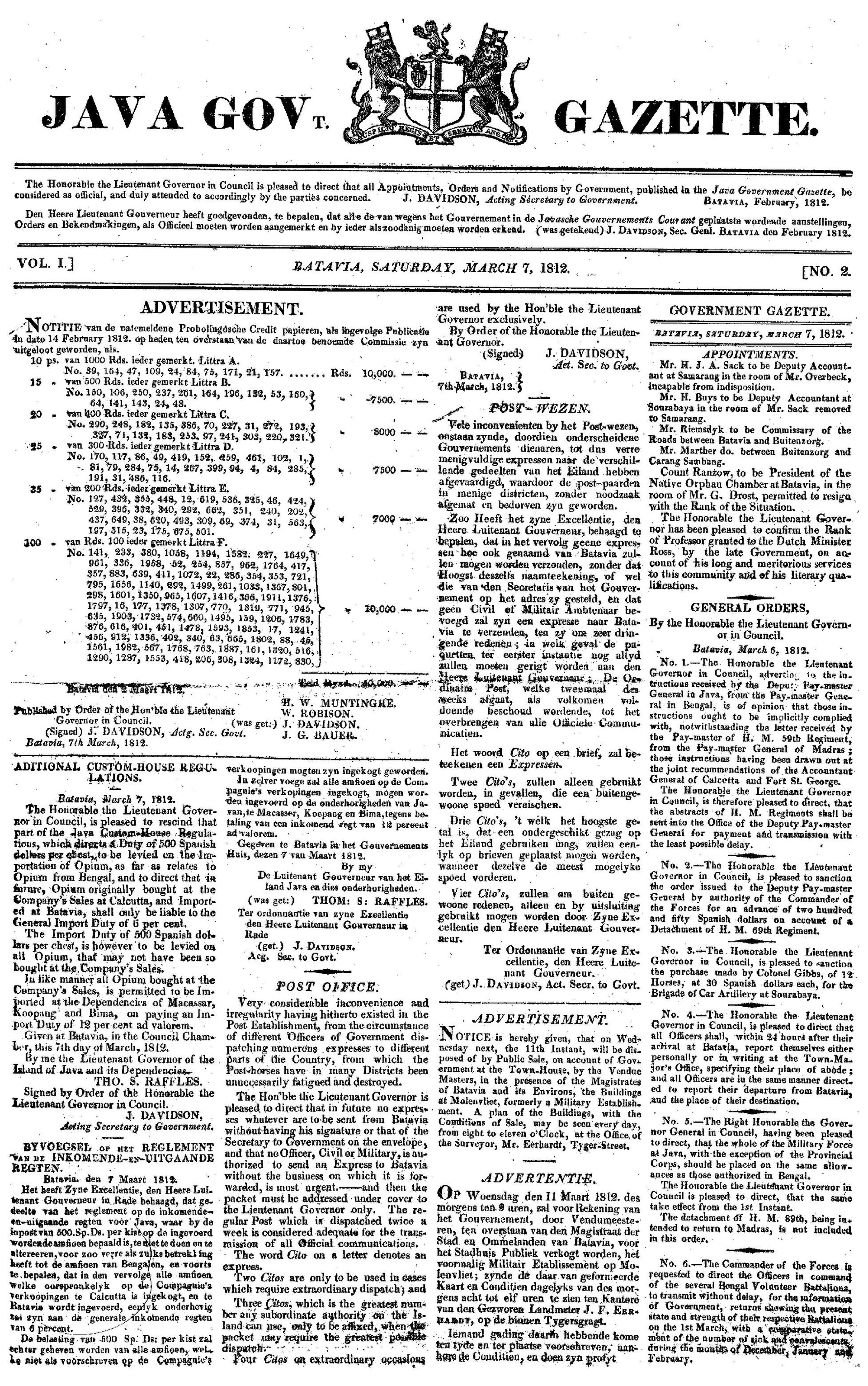 Straits Settlements Government Gazette: colección documental del año 1903