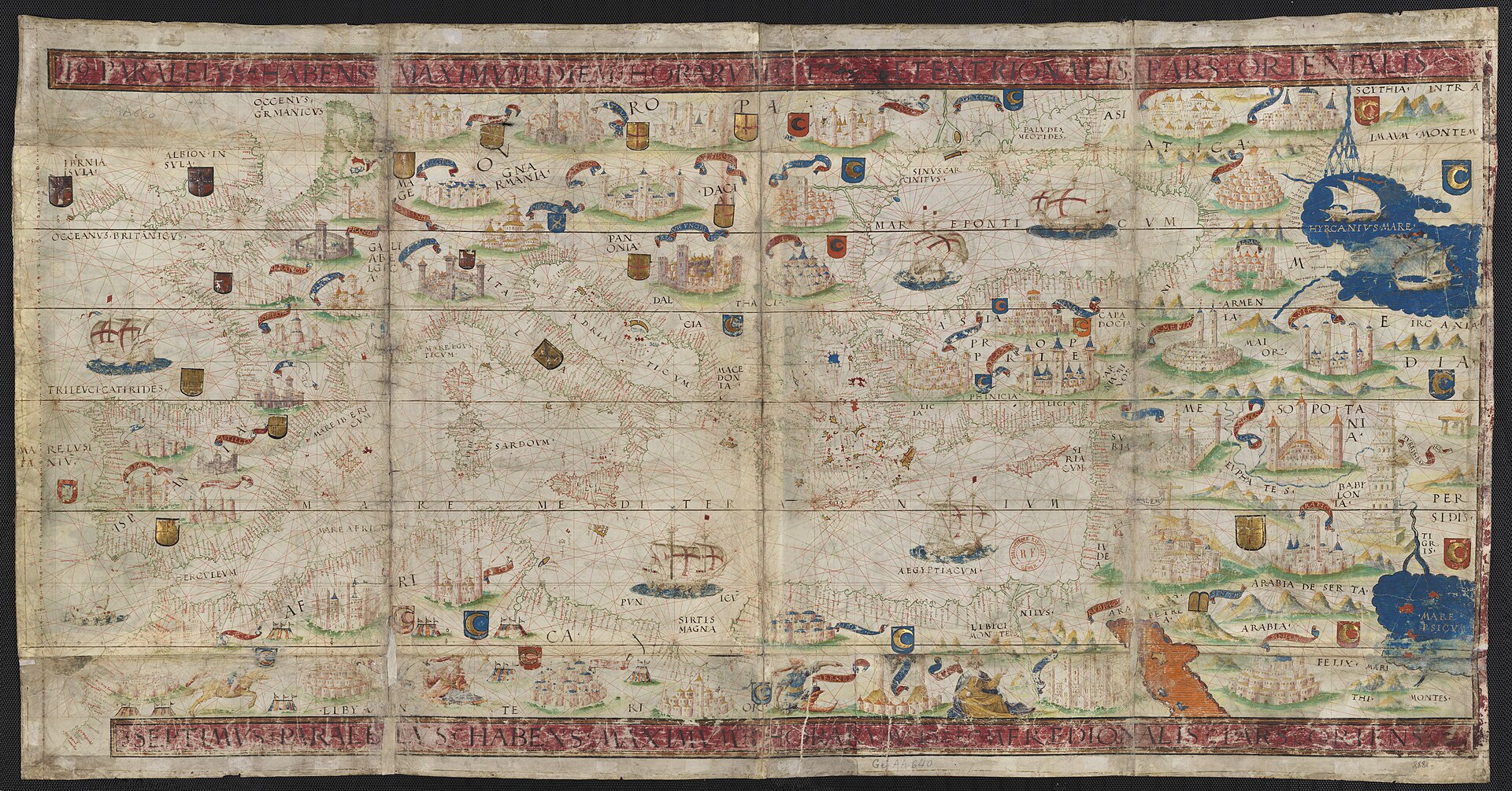 Fortificaciones y plazas estratégicas de Mar Mediterráneo durante Mediterráneo bajomedieval