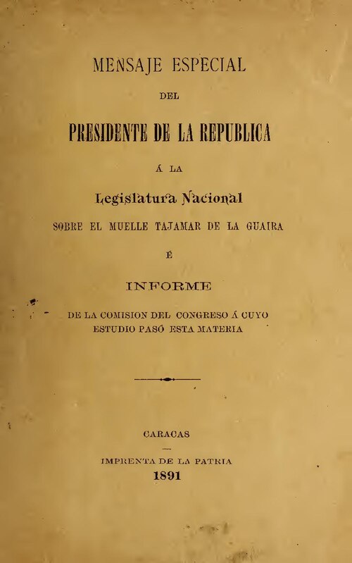 Mensaje anual al Congreso de 1807: Thomas Jefferson