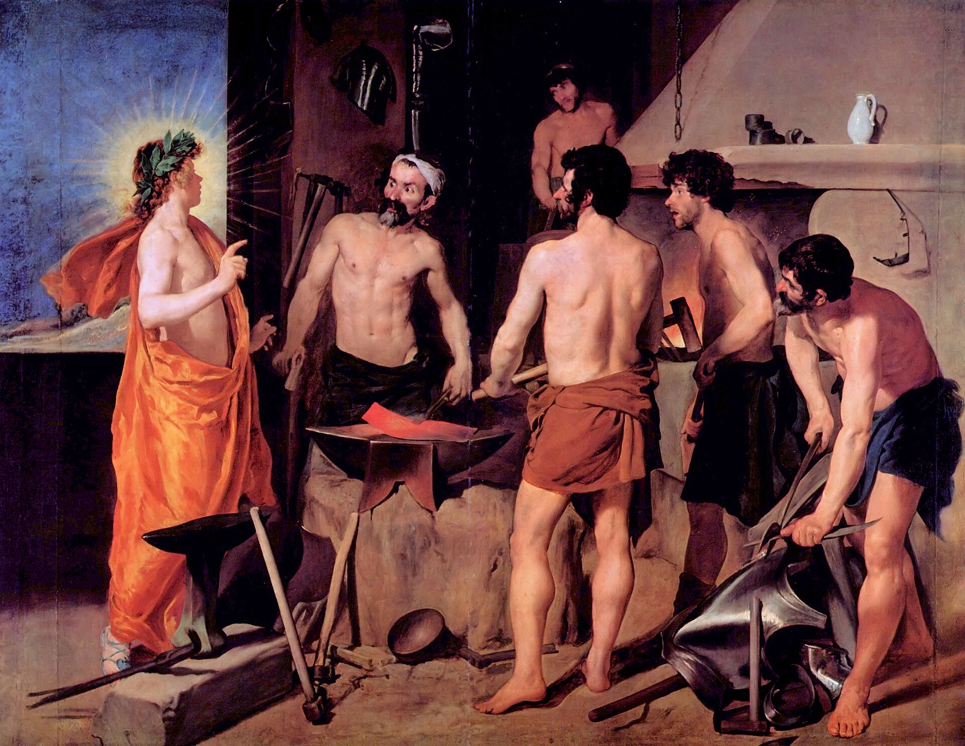 Guía de La fragua de Vulcano — Diego Velázquez