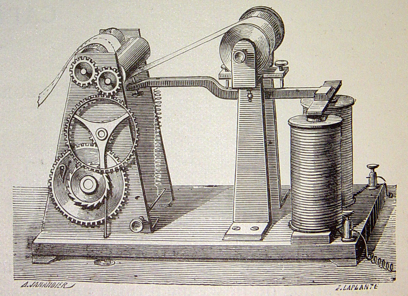 El telégrafo de Morse