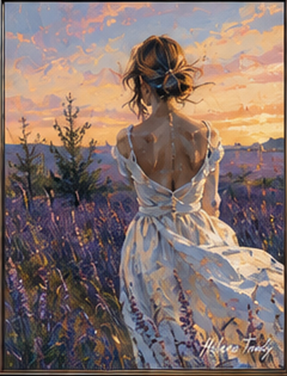 Entre lilas