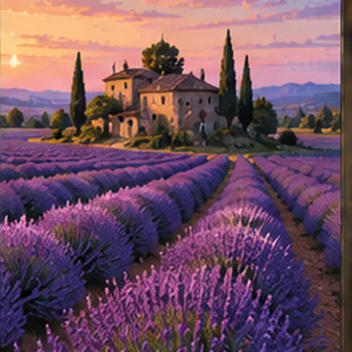 Campos de lavanda