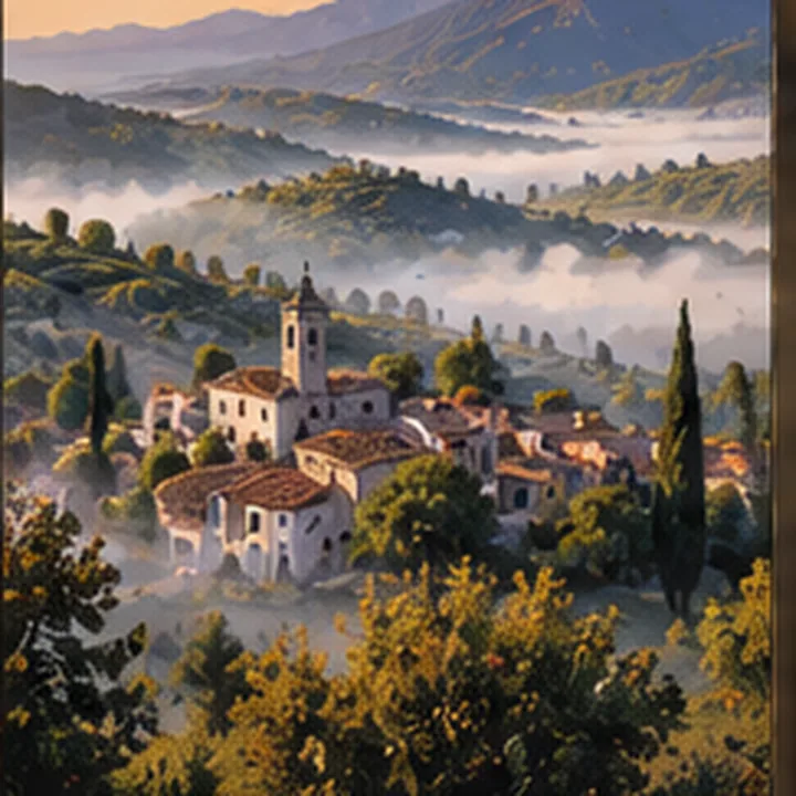 Niebla en el valle