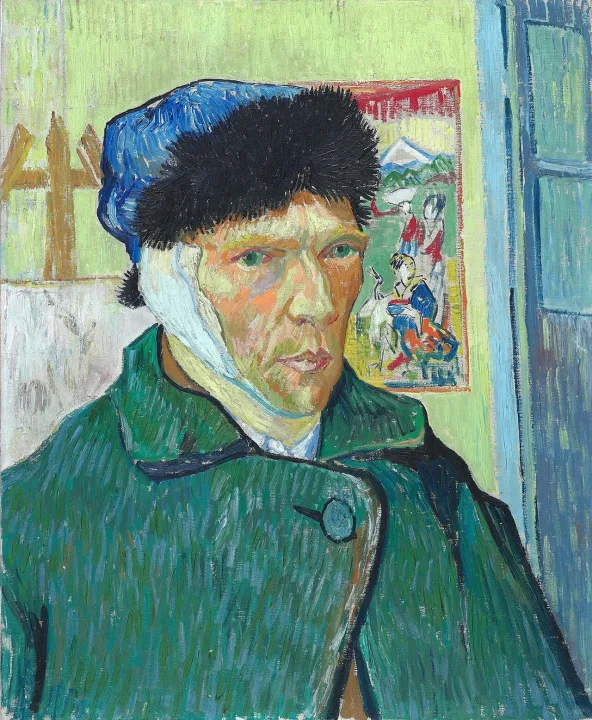 Autorretrato con la oreja vendada