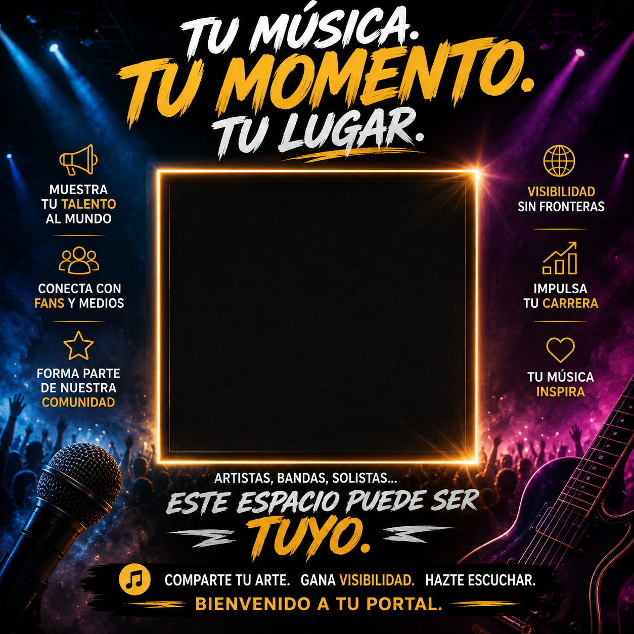 Click en ¡Quiero aparecer en el Portal!