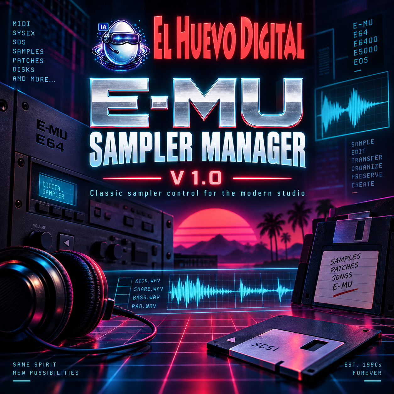 E-MU Sampler Manager V1.0
