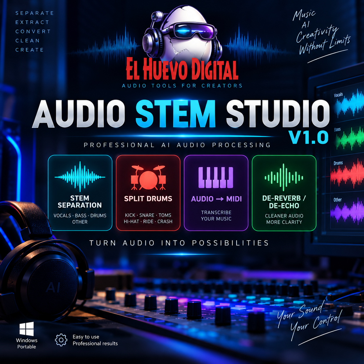 Audio Stem Studio V1.0