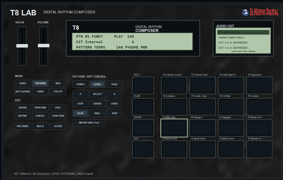 Drum Machine T8